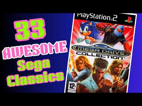 Sega Genesis Collection PS2 - Retro Games [All 33 Games Shown]