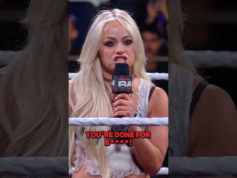 WOAHHHH 🫢 Watch your mouth, Liv Morgan! #WWERaw