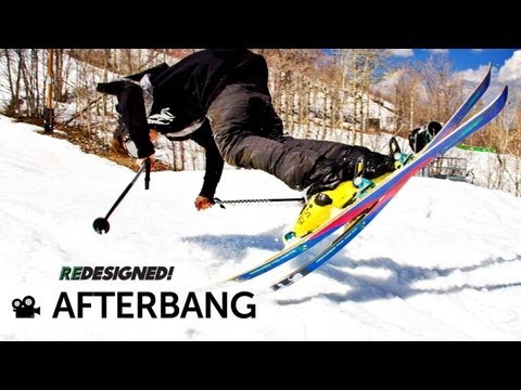 2014 Line Afterbang Skis - THE ONLY SKI BUILT LIKE A SKATEBOARD IS REDESIGNED!