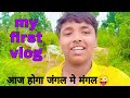My First Vlog जंगल Me Pintu Shashi Vlogs Vlog Vlogs