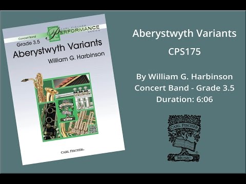 Aberystwyth Variants (CPS175) by William G. Harbinson