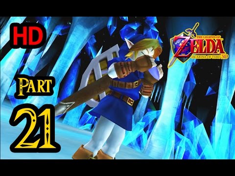 Zelda Ocarina of Time 3D 100% Walkthrough 1080p HD Part 21 - Ice Cavern - Serenade of Water
