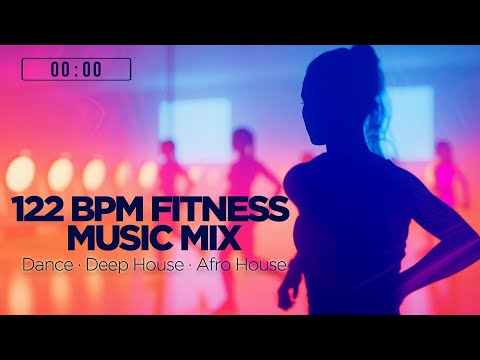 🔥 122 BPM Fitness Music Mix | For Toning, Step & Dance Workouts (60-Min Session)