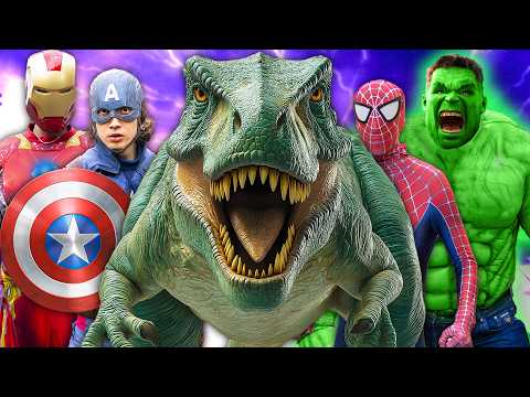 Jurassic World VS The Avengers!