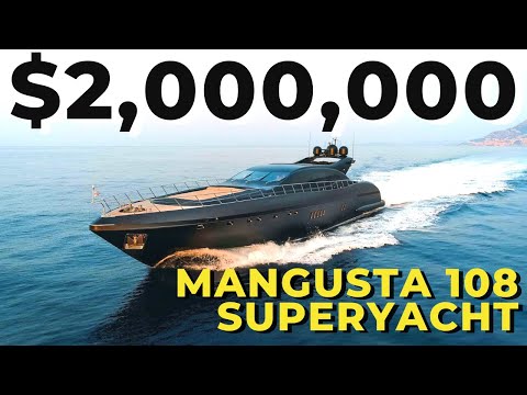 Mangusta 108 Superyacht Worth $2 Million!!