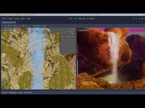 Our test drive GODOT Engine for a future 3D game. 60 percent of the planned quality.