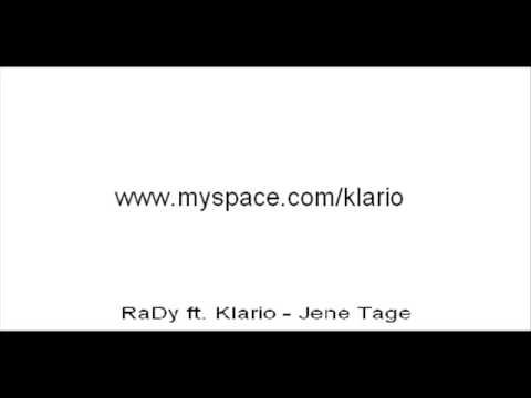 RaDy ft. Klario - Jene Tage
