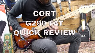Video thumbnail for At a Glance - Cort G290 FAT - Quick Review by Hickies Music Store