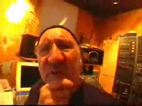 Pete Townshend in de studio 3