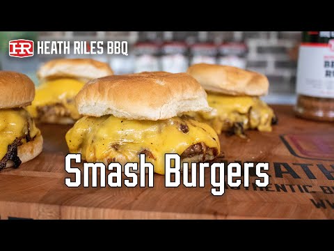 How to Make Smash Burgers on the Blackstone | Easy Blackstone Recipes | Heath Riles BBQ