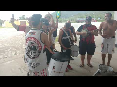 Torcida Camisa 7 + Máfia Xavante - Caravana - Série B 2018 - Criciúma 0 x 1 Brasil