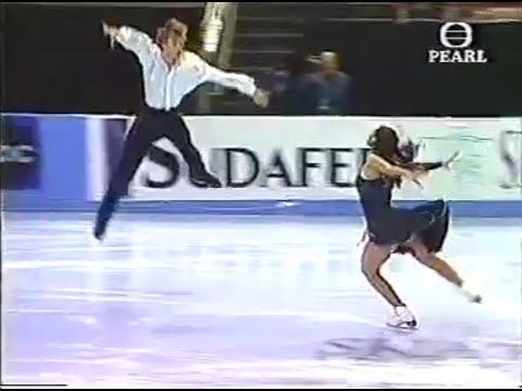 Anjelika Krylova and Oleg Ovsyannikov (Skate America 1995) gala : Tosca - E lucevan le stelle