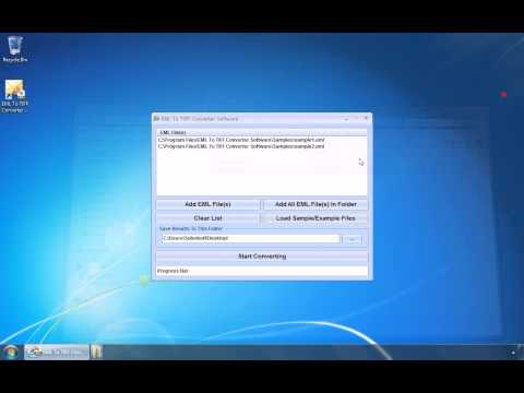 EML To TIFF Converter Software