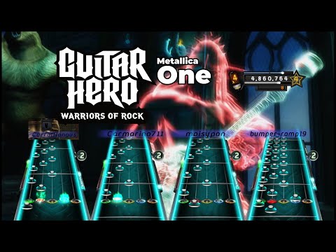 Guitar Hero: Warriors of Rock - One by Metallica - Online (PS3/RPCS3) 4 Players Guitar