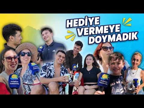 Antalya Hakkında tatil vermeye doymadı! "Para mutluluğu getirir mi?"