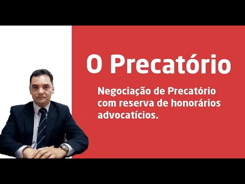 Negociação de Precatório com reserva de honorários advocatícios