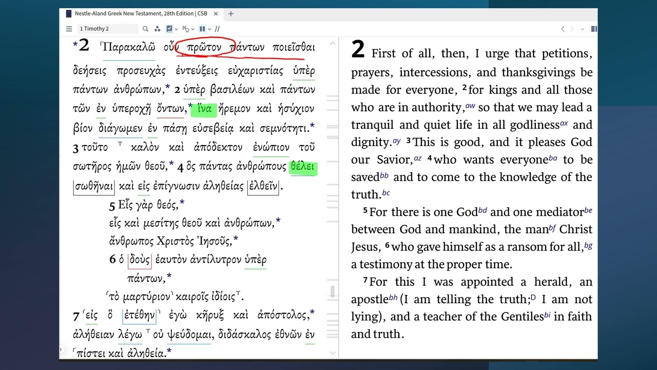 The Church Exhibiting Peace and Brokering Power, 1 Timothy 2:1-7