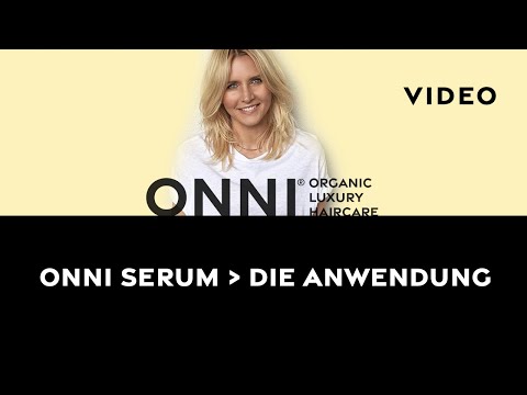 ONNI Video Anwendung Serum