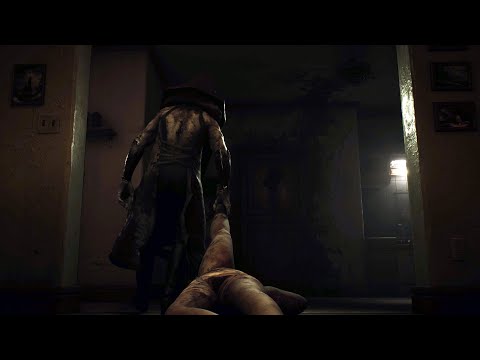 Silent Hill 2 Remake Pyramid Head Abusing Mannequins Monsters Scene 4K