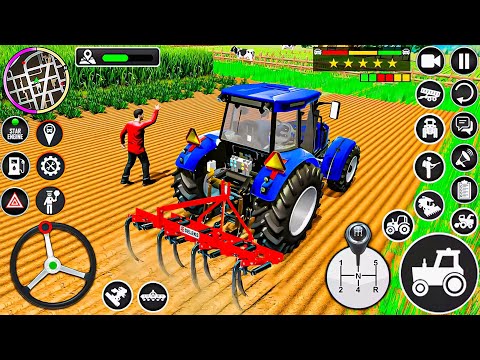 Modern Farm Tractor Driving Games - Farming Tractor Games 3D - Android Gameplay