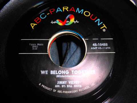 Jimmy Velvet  - We belong together