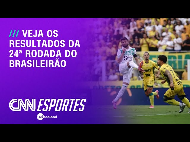 24ª rodada do Brasileirão contou com clássicos e fim de jejum; veja resultados | CNN NOVO DIA