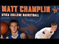 Matt Champlin Utica Commitment Video