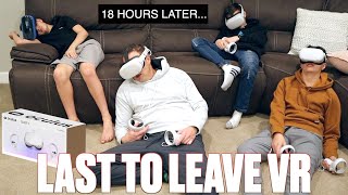 LAST TO LEAVE VIRTUAL REALITY WINS A BRAND NEW OCULUS QUEST 2 VR HEADSET | 24 HOUR VR CHALLENGE
