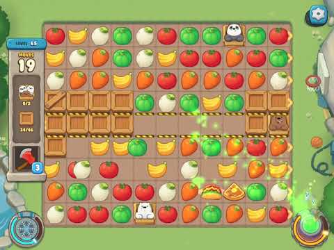 We Bare Bears - Match3 Repairs - Level 65 (by match3news.com)