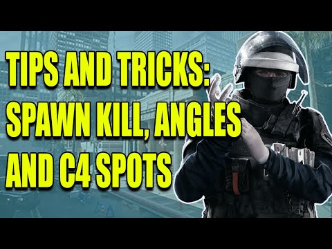 9 Rainbow Six Siege Tips and Tricks | Spawn Kill, Angles, C4 Spots and more (Gameplay Guide)