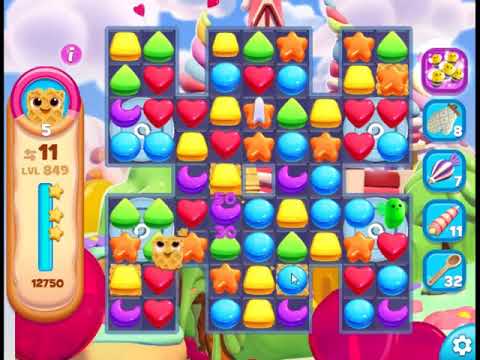 Cookie Jam Blast Level 849 - NO BOOSTERS 🍪 | SKILLGAMING ✔️