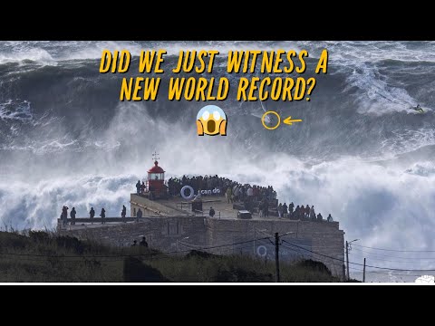 The Day Nazaré Shook the World!!! Riding the Unthinkable [ Raw footage ]