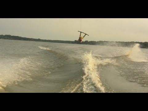 Insane Wakeboarding Crash!