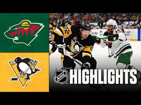 NHL Highlights | Wild vs. Penguins | November 21, 2025