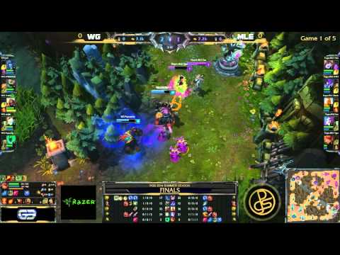 PGS 2014 Summer Season Finals WG vs MLE (Game 1)