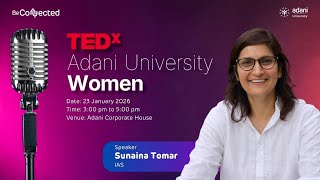 Hurdles are the Ways!! | Sunaina Tomar | TEDxAdani University Women