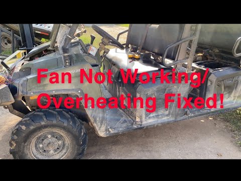Polaris Ranger Fan Not Working/Overheating Fix!