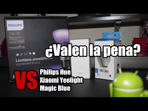 Smart Llights - Philips Hue vs Magic Blue vs Xiaomi Yeelight