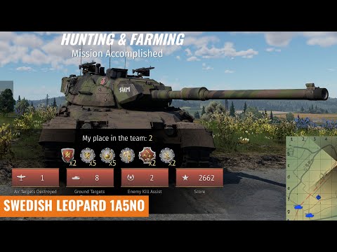 Leopard 1A5NO - Farm Them Harder, They Like It! [War Thunder]