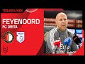 ?️ Persconferentie (volledig) | Justin Bijlow & Arne Slot over #FEYDRI