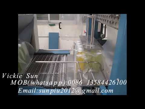 15 BPM bottle water packing machine with electric heating tunnel