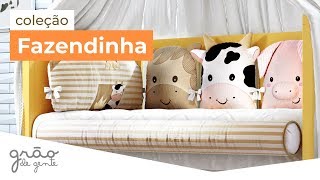 QUARTO DE BEBÊ FAZENDINHA: A TRANQUILIDADE DO CAMPO COM O CONFORTO DO ALGODÃO! | GRÃO DE GENTE