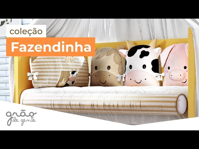QUARTO DE BEBÊ FAZENDINHA: A TRANQUILIDADE DO CAMPO COM O CONFORTO DO ALGODÃO! | GRÃO DE GENTE