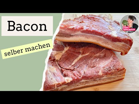 Make bacon yourself |  homemade bacon