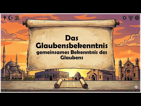 Das Glaubensbekenntnis - gemeinsames Bekenntnis des Glaubens