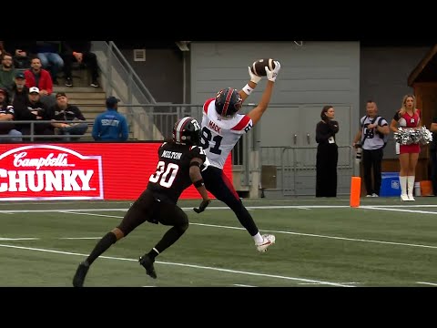Austin Mack ignites the Alouettes offence! | CFL