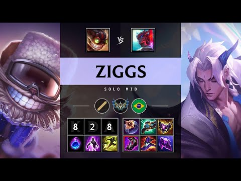 Ziggs Mid vs Yone - BR Challenger Patch 25.15