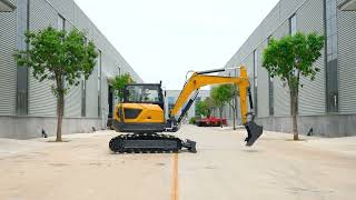 Power Meets Precision – The 6.5-Ton Crawler Excavator Built for Heavy-Duty Performance!#excavator