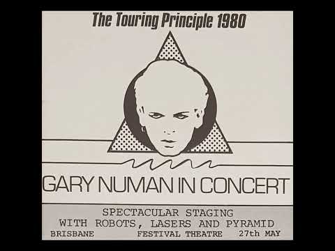 Gary Numan 1980 live Brisbane Aus 27th May