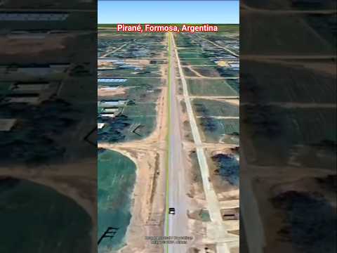 Pirané (Capital Provincial del Folklore), Formosa, Argentina #viaje #virtual #drone #turismo